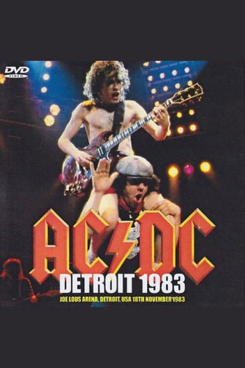 AC/DC Joe Louis Arena Detroit USA November 18 1983