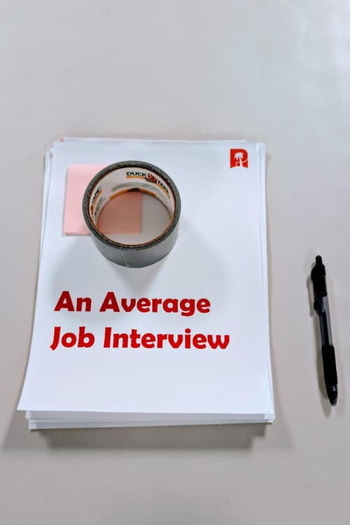 An Average Job Interview