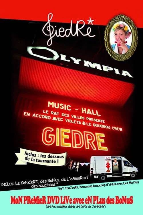 GiedRé à l'Olympia
